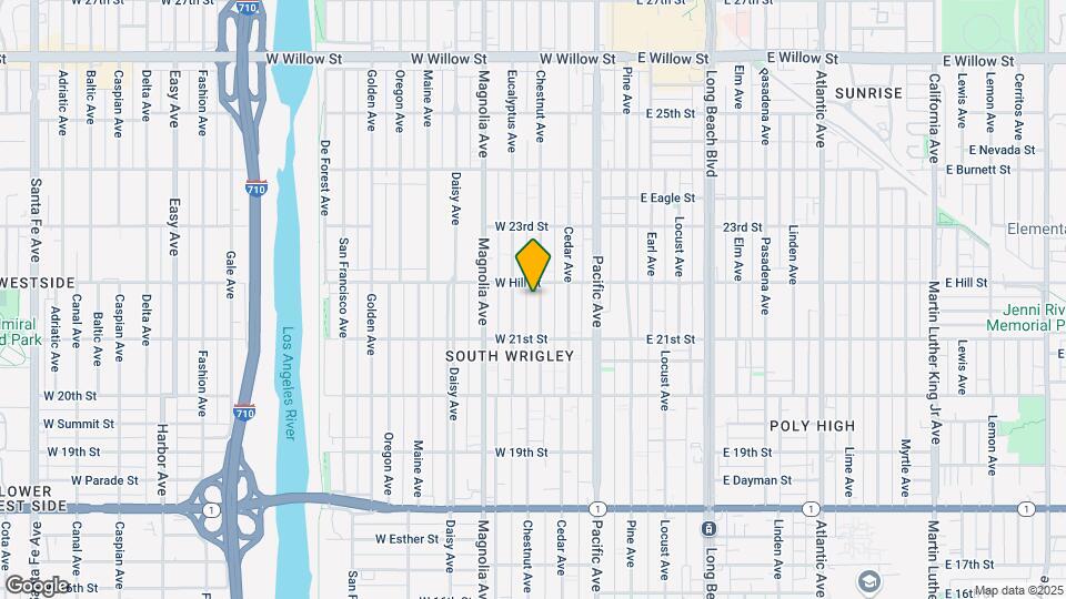 2165 Chestnut Ave Map and Location Details