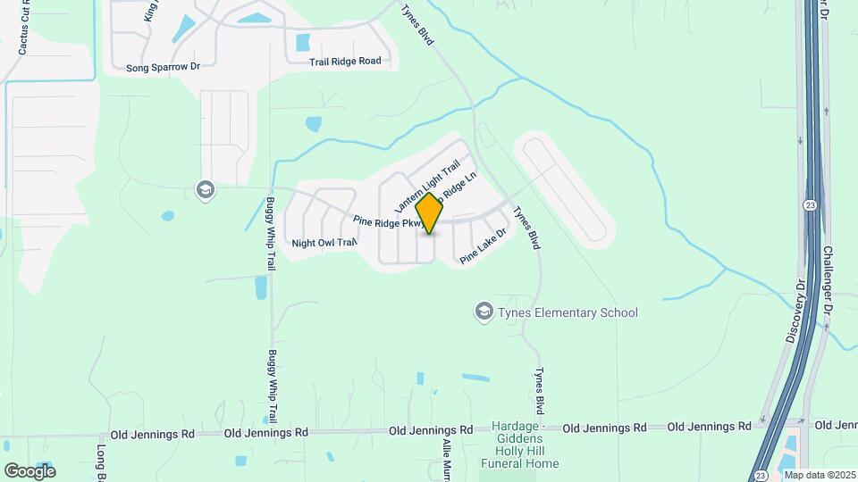 4758 Creek Bluff Ln Map and Location Details