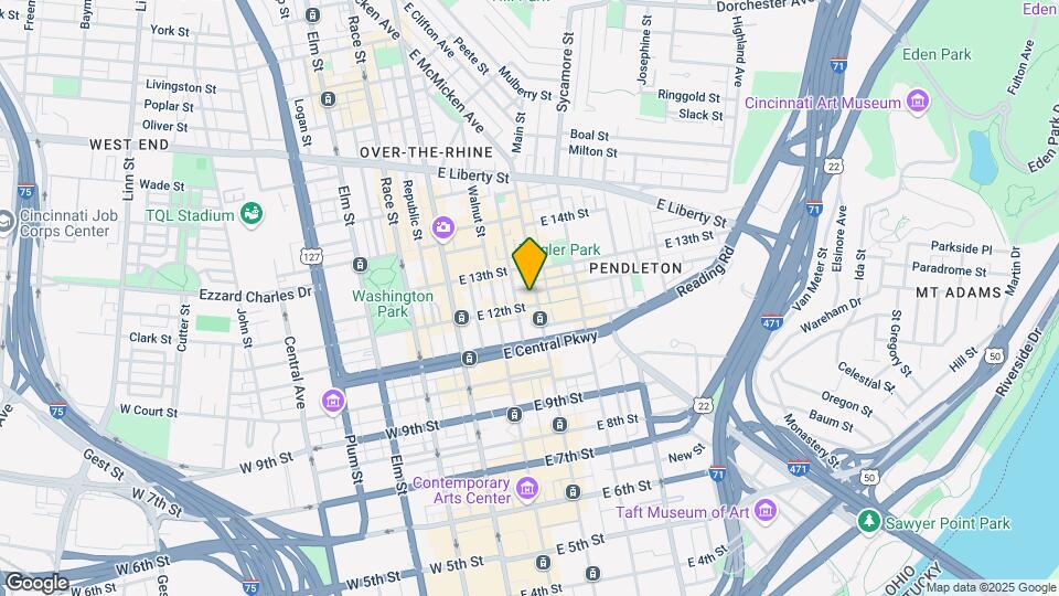 1207 Main St Map and Location Details