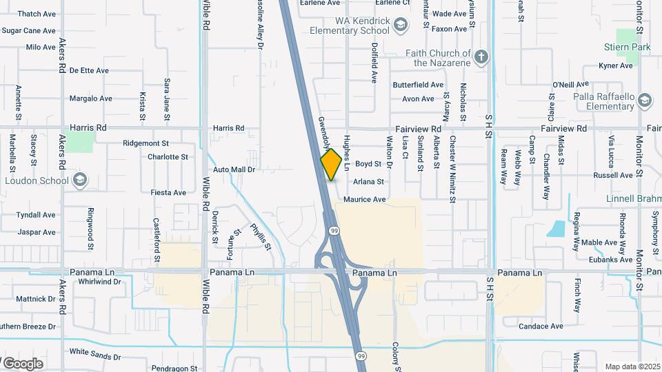 6003 Gwendolyn St Map and Location Details