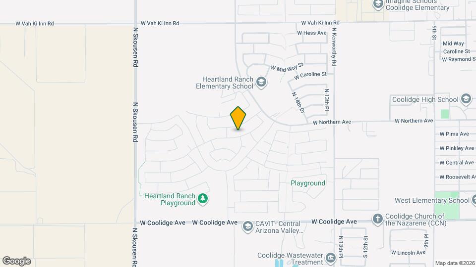 1810 W Pinkley Ave Map and Location Details