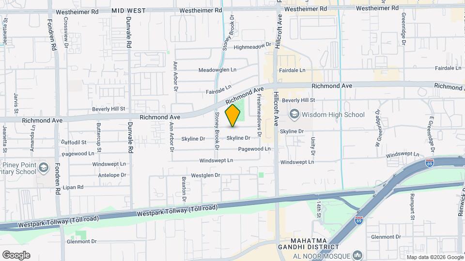 7711 Meadowvale Dr Map and Location Details