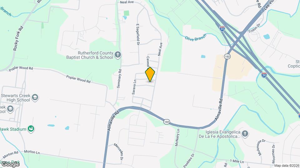 504 Commendable Ln Mapa y Detalles de la Ubicación