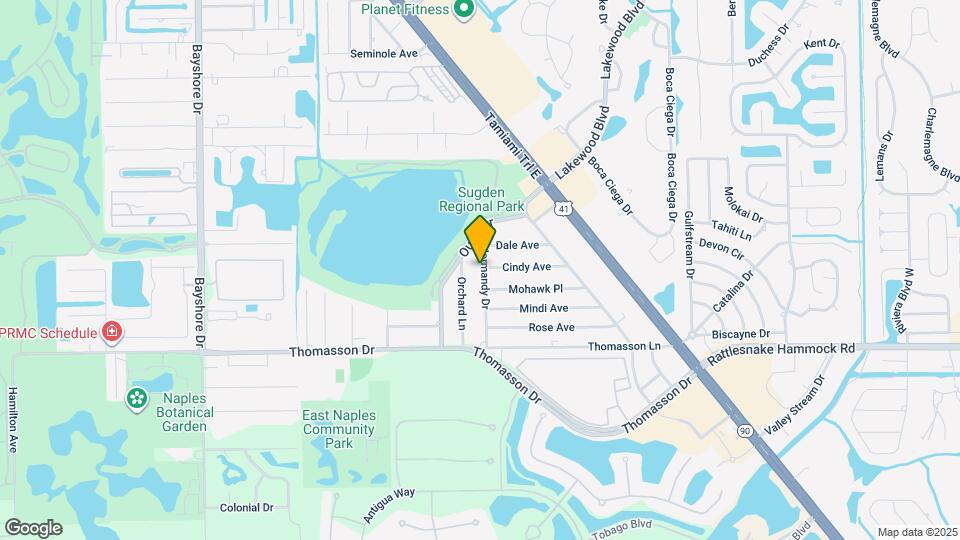 4512 Normandy Dr Mapa y Detalles de la Ubicación