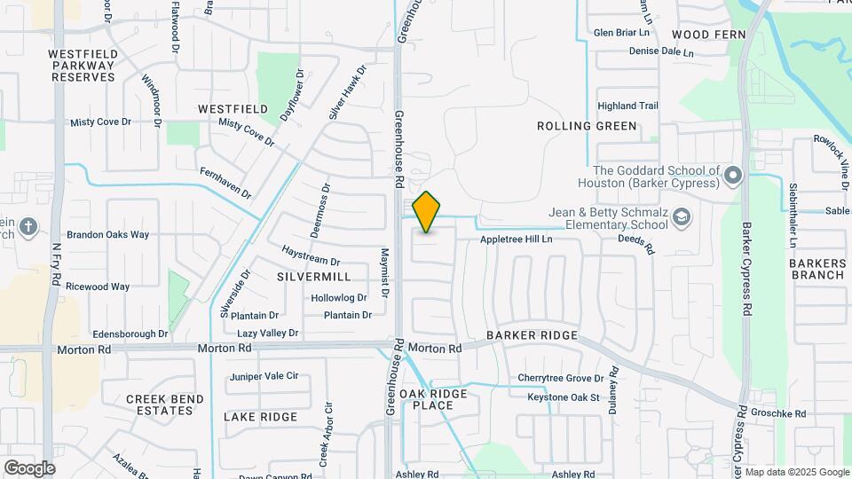 19018 Ridge Hill Ct Map and Location Details