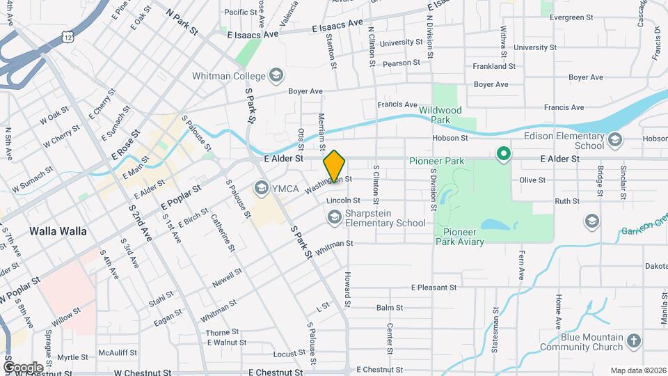 532 Washington St Map and Location Details