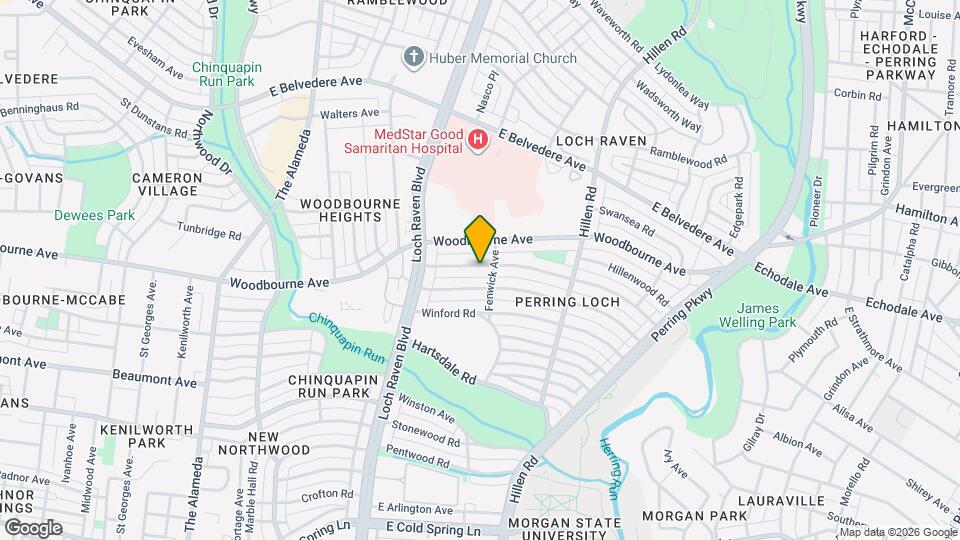 1545 Northbourne Rd Map and Location Details