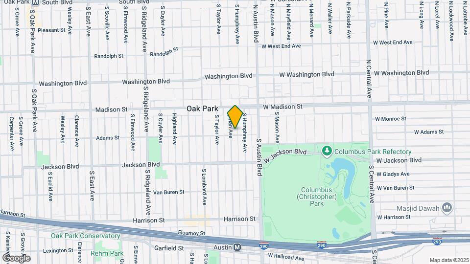 540 Lyman Ave Map and Location Details
