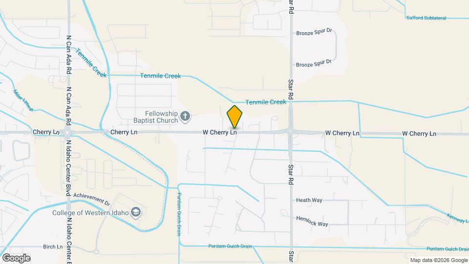 5644 Cherry Ln Map and Location Details