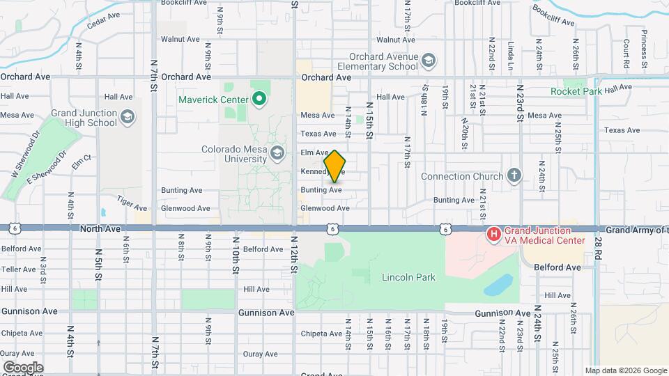1318 Bunting Ave Map and Location Details