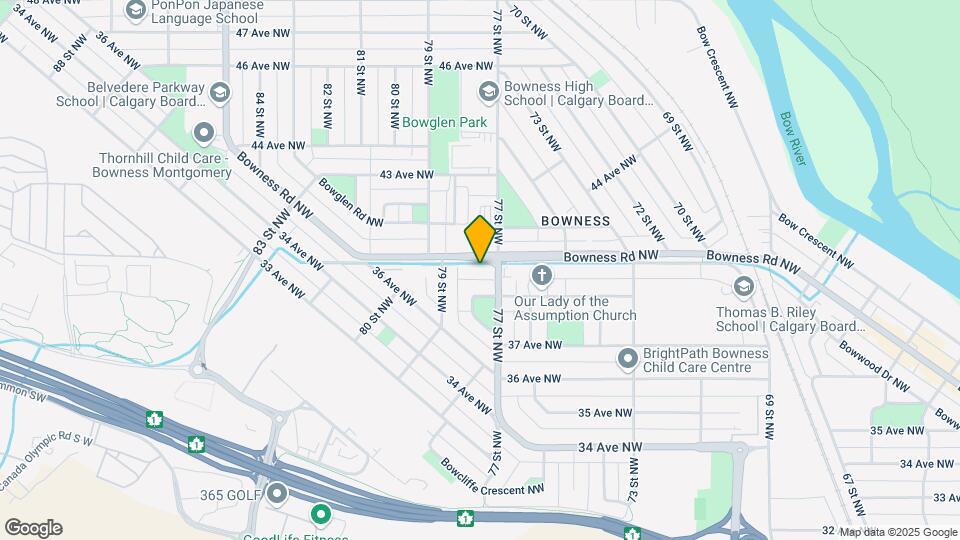 7911 Bowness Rd NW Map and Location Details