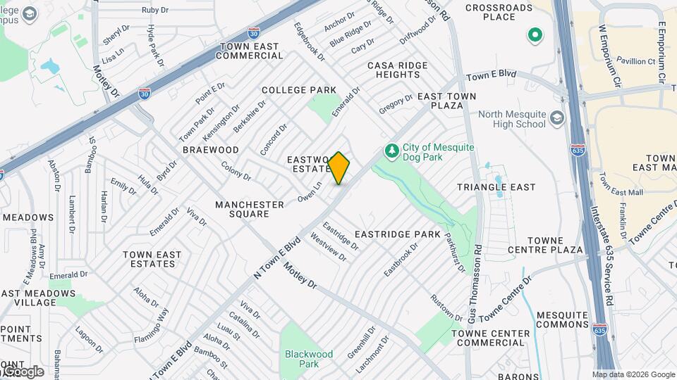 2928 Aiden Ln Map and Location Details