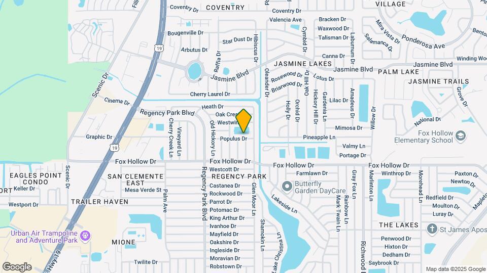 7403 Populus Dr Map and Location Details