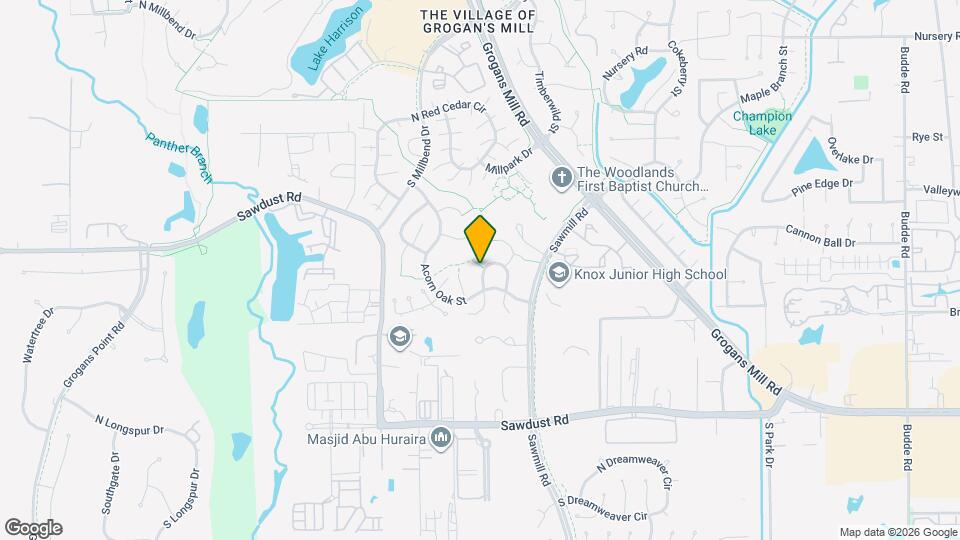 2108 W Lacey Oak Cir Map and Location Details