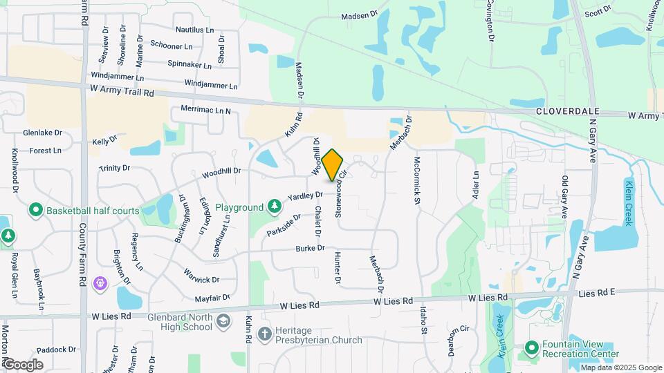 1278 Clare Ct Map and Location Details