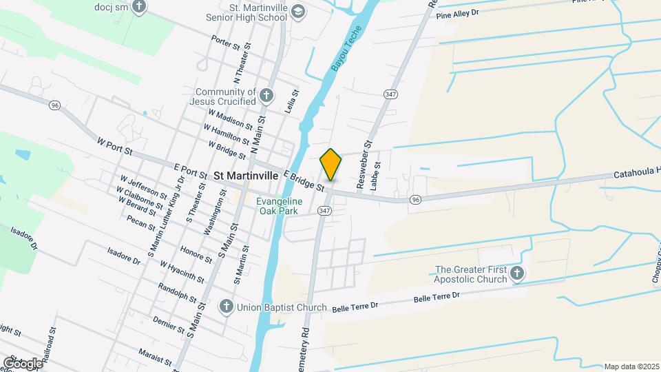 105 N Cemetery St Map and Location Details