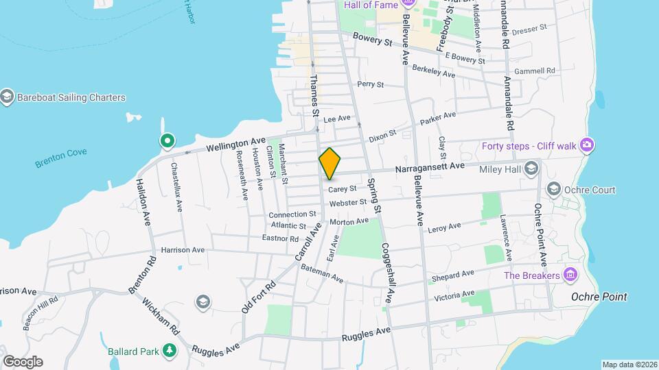 8 Carey St Map and Location Details