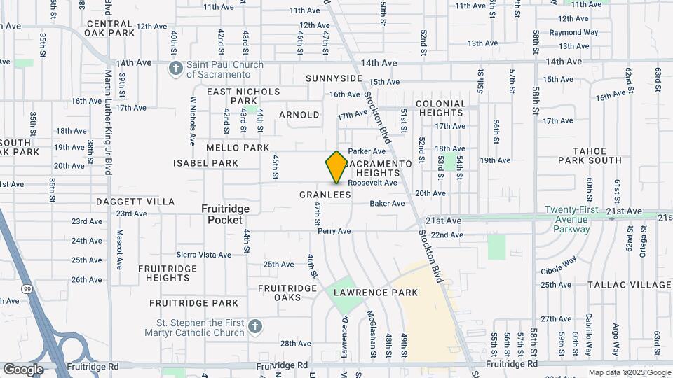 4720 Roosevelt Ave Mapa y Detalles de la Ubicación