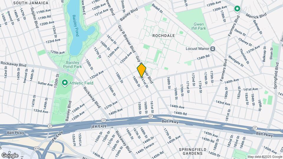 134-38 161st St Map and Location Details