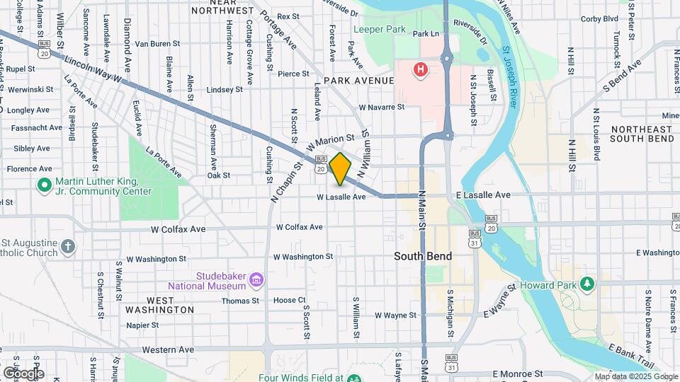 429 W Lasalle Ave Map and Location Details