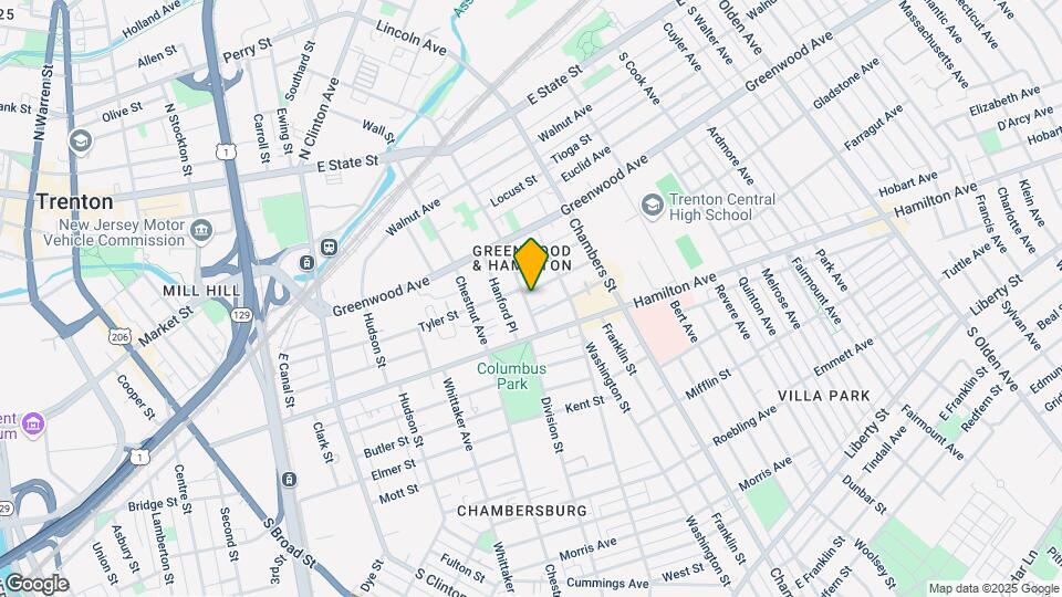 Trenton Watch Factory Mapa y Detalles de la Ubicación