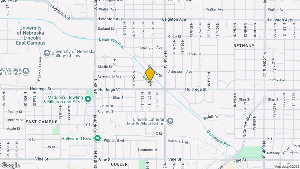 1511 David Dr Map and Location Details