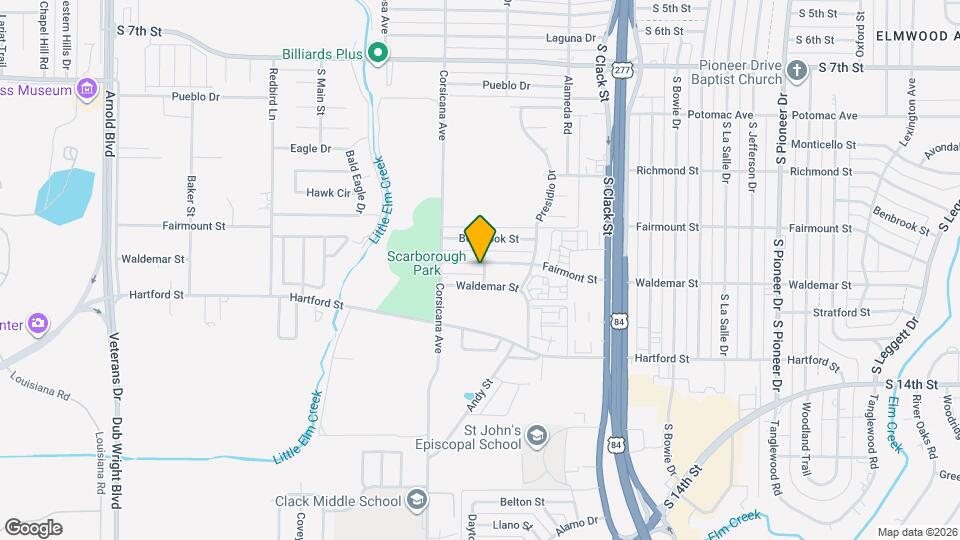 5301 Fairmont St Mapa y Detalles de la Ubicación