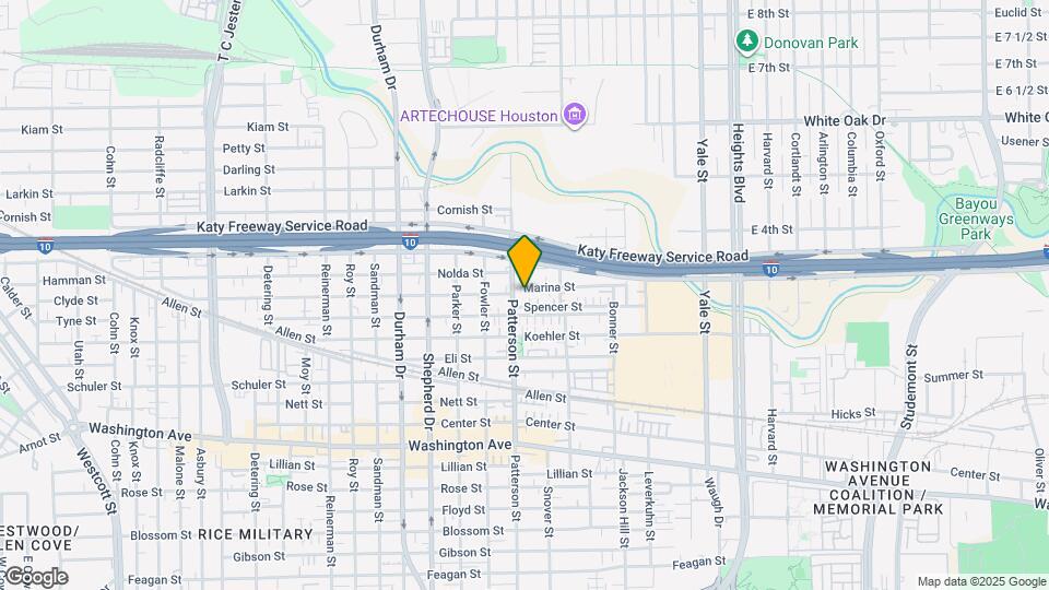 4415 Marina St Map and Location Details