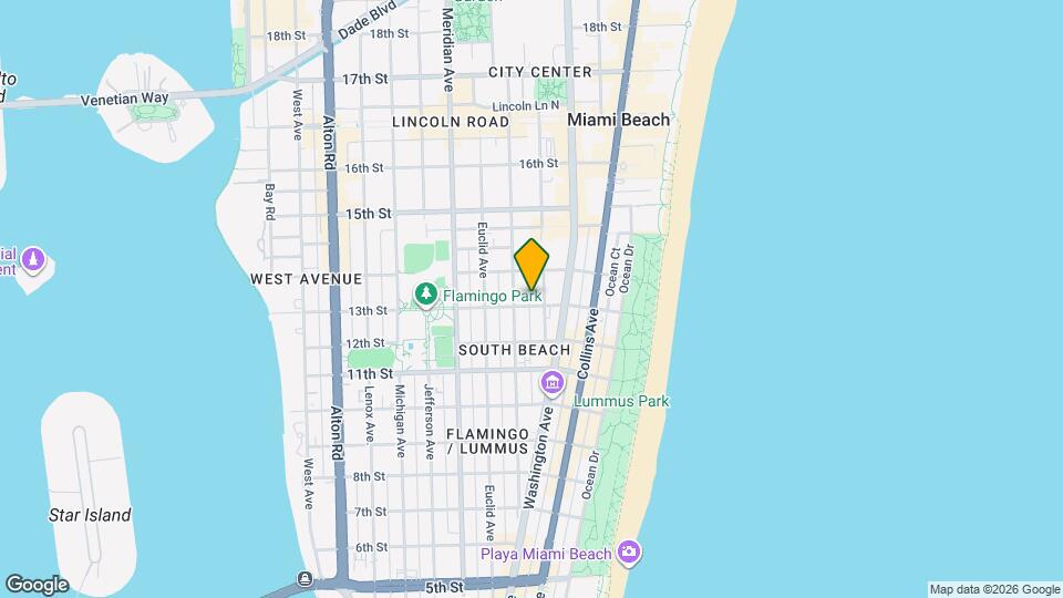 1308 Drexel Ave, Unit 108 Map and Location Details