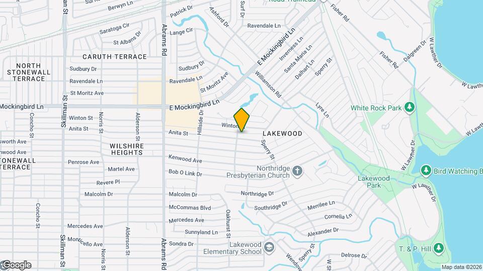 6609 Anita St Map and Location Details