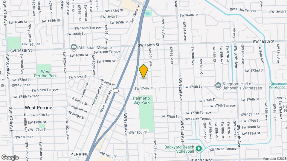 9463 SW 174th St Map and Location Details