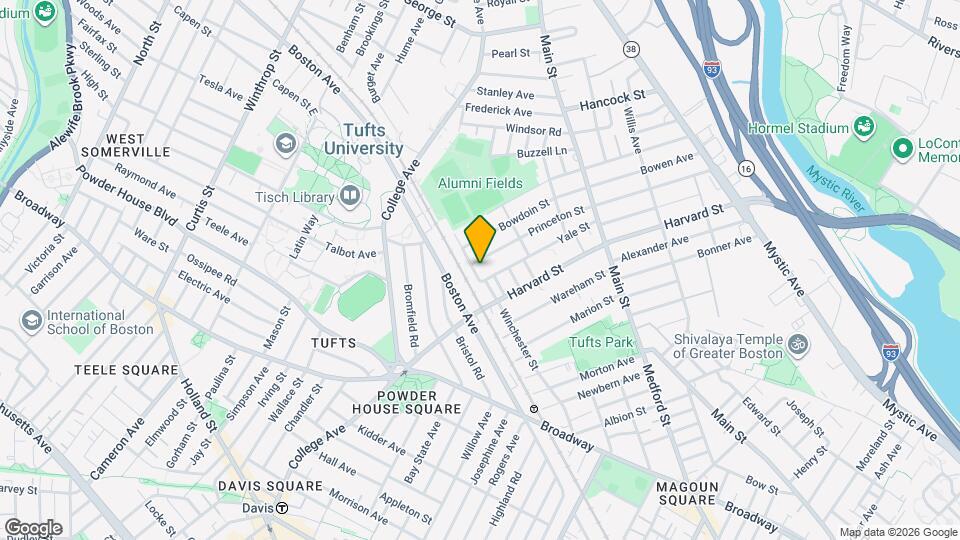 17 Colby St, Unit 17 Map and Location Details