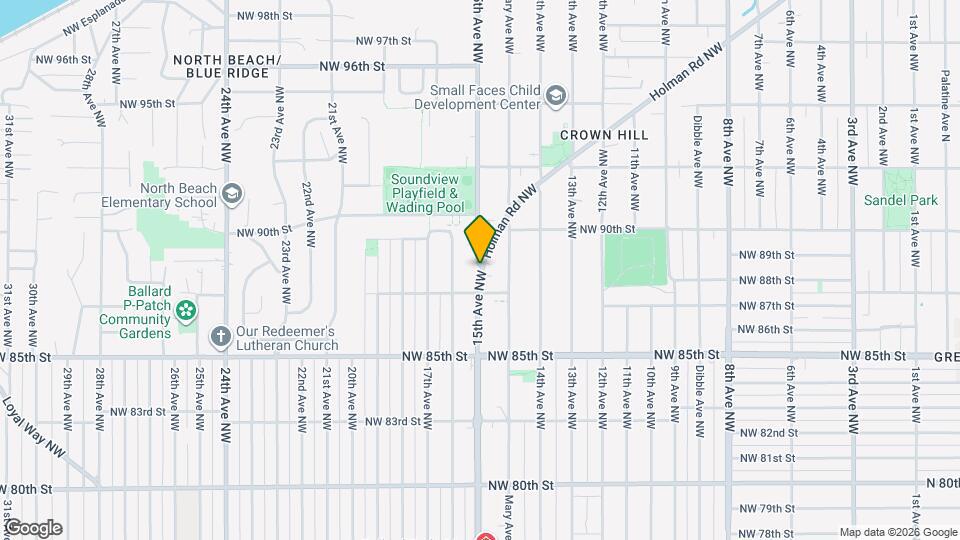 8715 15th Ave NW Map and Location Details