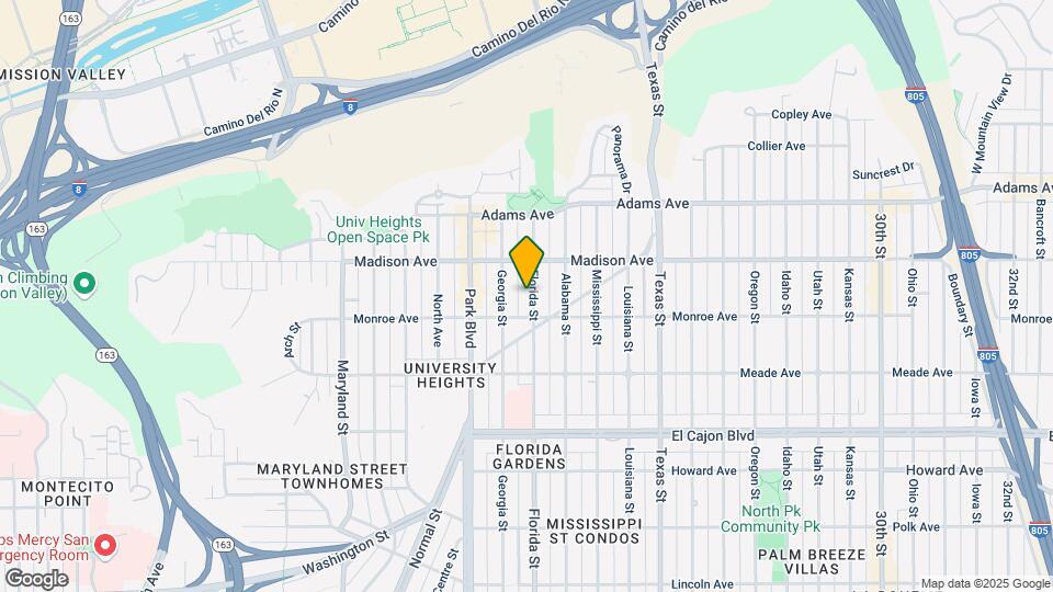 4526 Florida St Map and Location Details