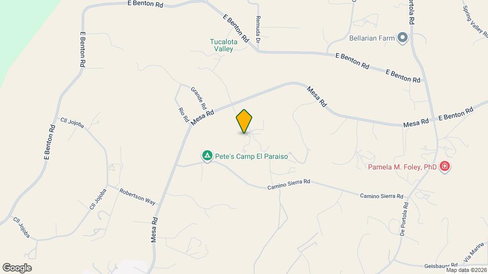 38101 Vía Lobato Map and Location Details