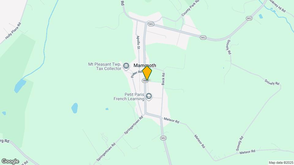 2648 PA-982 Mapa y Detalles de la Ubicación