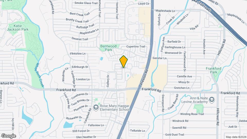 6116 Thursby Ave Map and Location Details