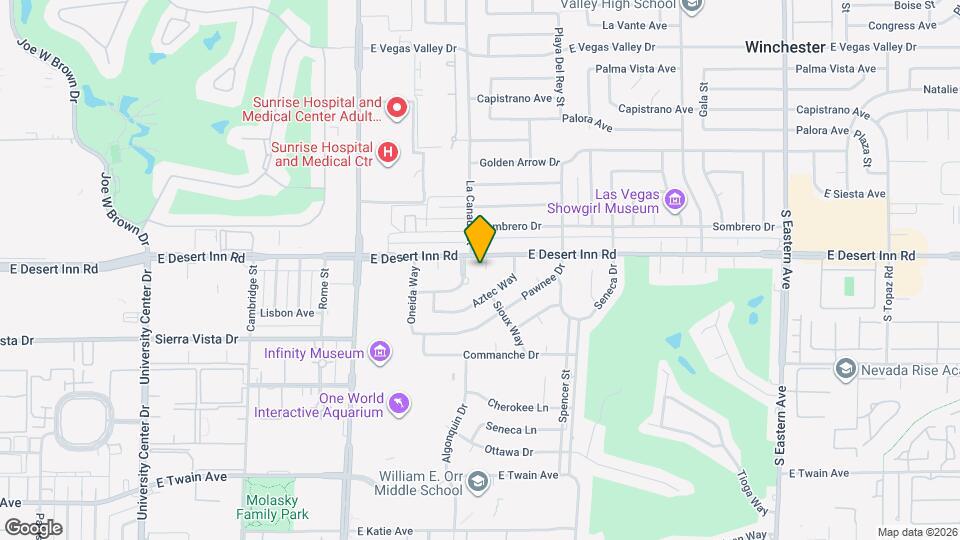 3327 Seminole Cir Map and Location Details