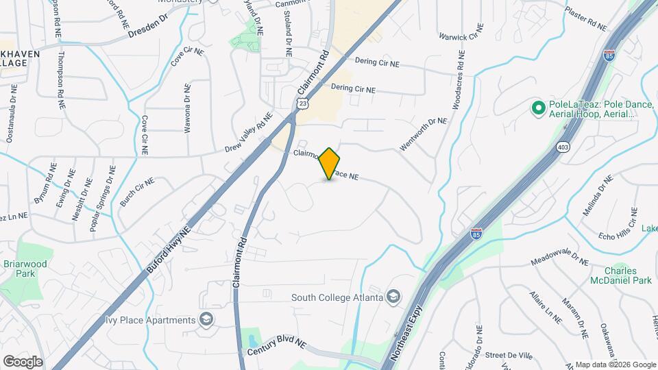 1931 Gregory Run NE Map and Location Details