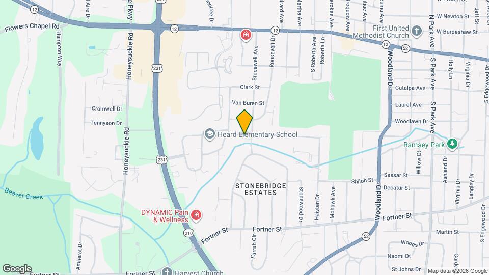 1809 Haisten Dr Map and Location Details