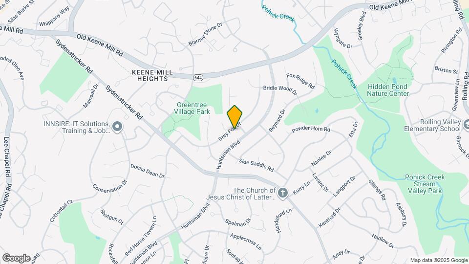 6715 Grey Fox Dr Map and Location Details