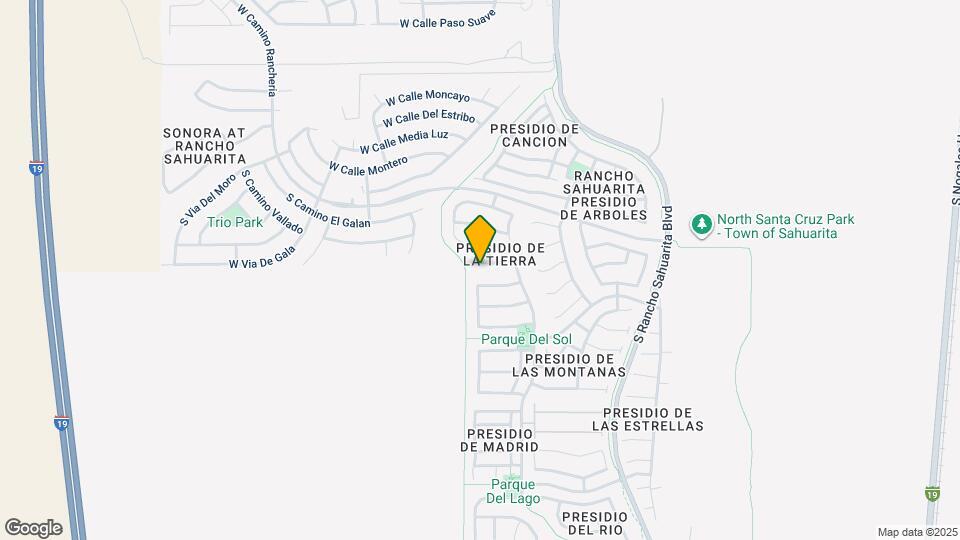 129 West Calle Guija Map and Location Details