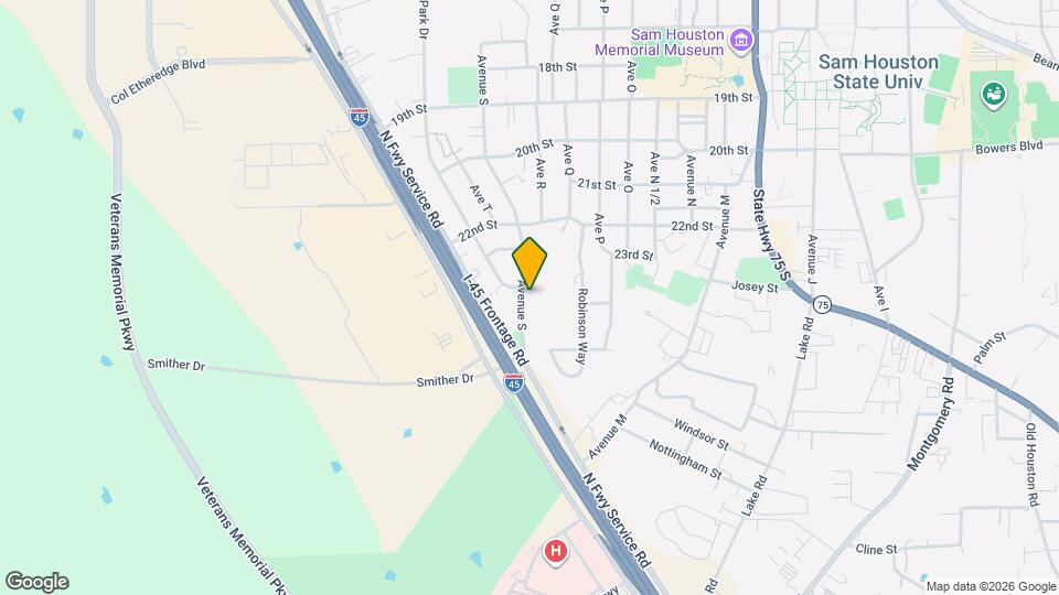 2405 Avenue S Map and Location Details