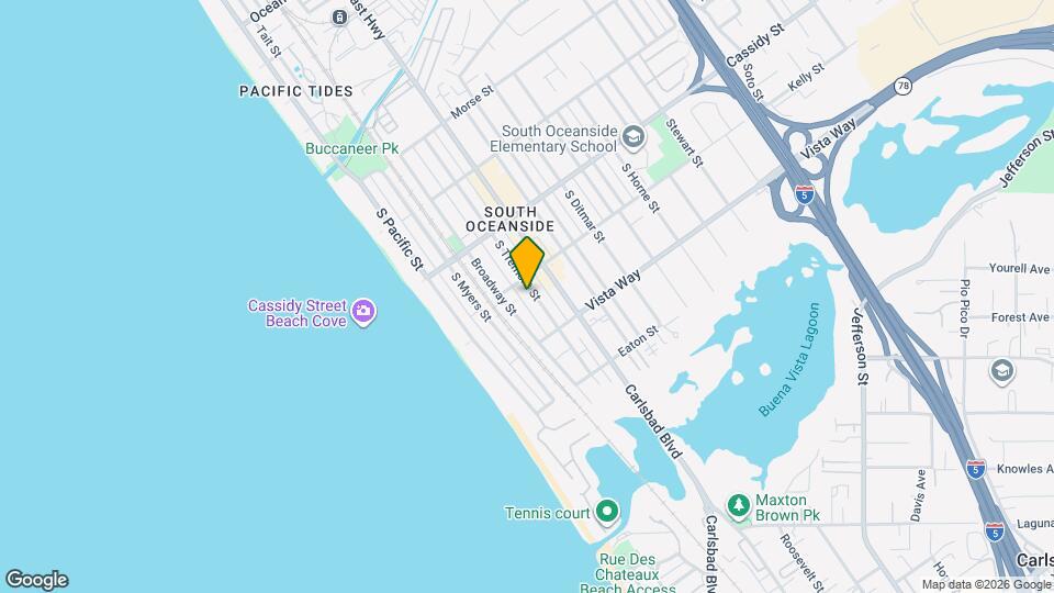 1909 S Tremont St Map and Location Details