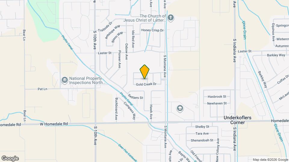 1016 Graycliff Dr Map and Location Details