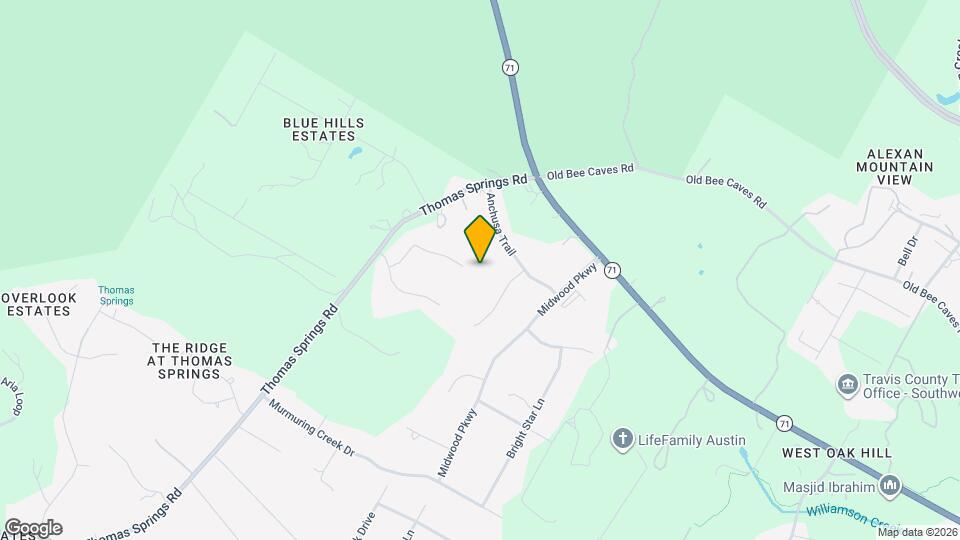 9600 Chamois Wy Map and Location Details