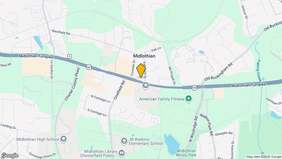 13510 Midlothian Turnpike Map and Location Details