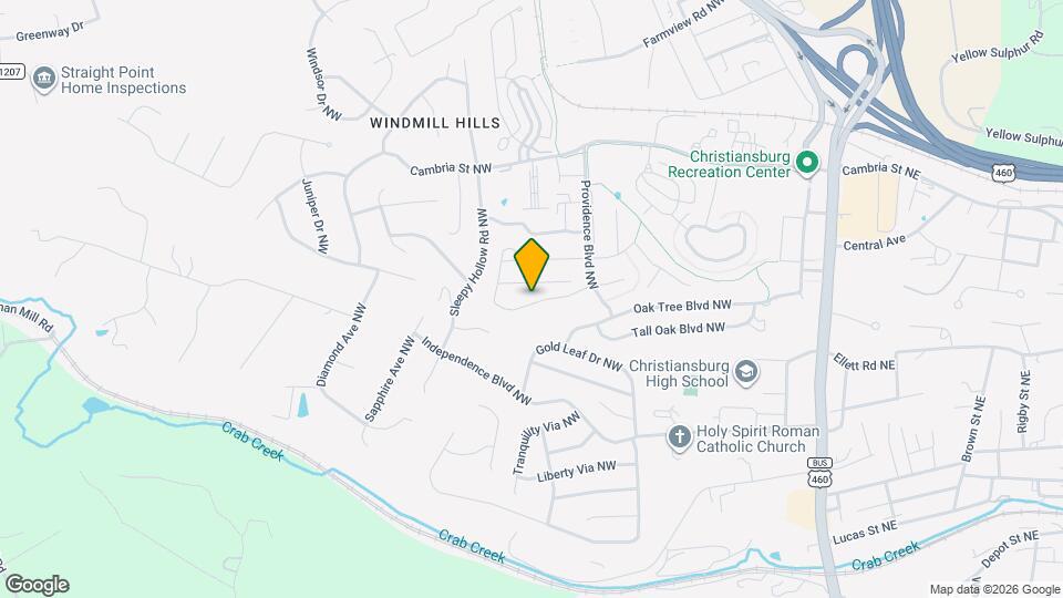 335 Twisted Oak Dr NW Mapa y Detalles de la Ubicación