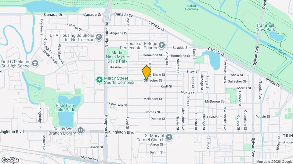 1908 Gallagher St, Unit 401 Map and Location Details