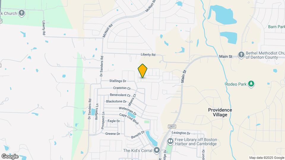 10013 Adams Ln Map and Location Details